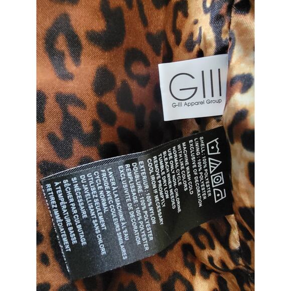 Starter Black Label NY Yankees Jacket Women's M Animal Print Logo Black Satin - Picture 8 of 12